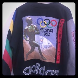 Adidas Olympic Helsinki 1952 Stockholm 1956 Top.